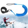 JEEZAO Surfboard Leash, TPU Paddle Leash with Safety Foot Strap