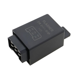 VGOL 1pc 12V 21W 6 Pin Electronic Indicator Relay 75605146 Flasher Replacement Parts for Tractors Trailers the Towing Vehicle 0335200160