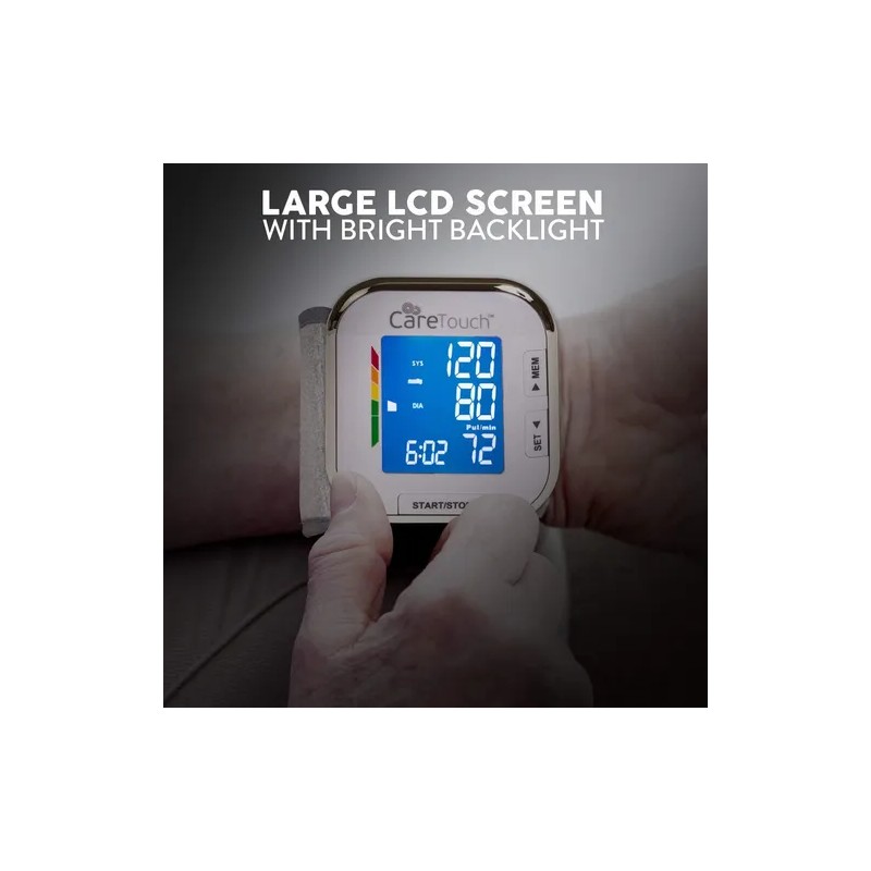 Care Touch Monitor De Presin Arterial Digital De La Mueca,