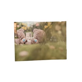 Me To You 3D Holographic Gorgeous Wife Bear Card