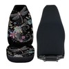 Bulopur Floral Dragonfly Car Seat Cover for Women Soft Breathable