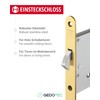 Gedotec Mortice Lock Stainless Steel Sliding Door Lock Sliding Door