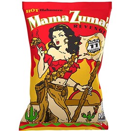 Route 11 Potato Chip : Mama Zuma's Revenge (15 bags (2 oz each)) hot habanero spicy chips