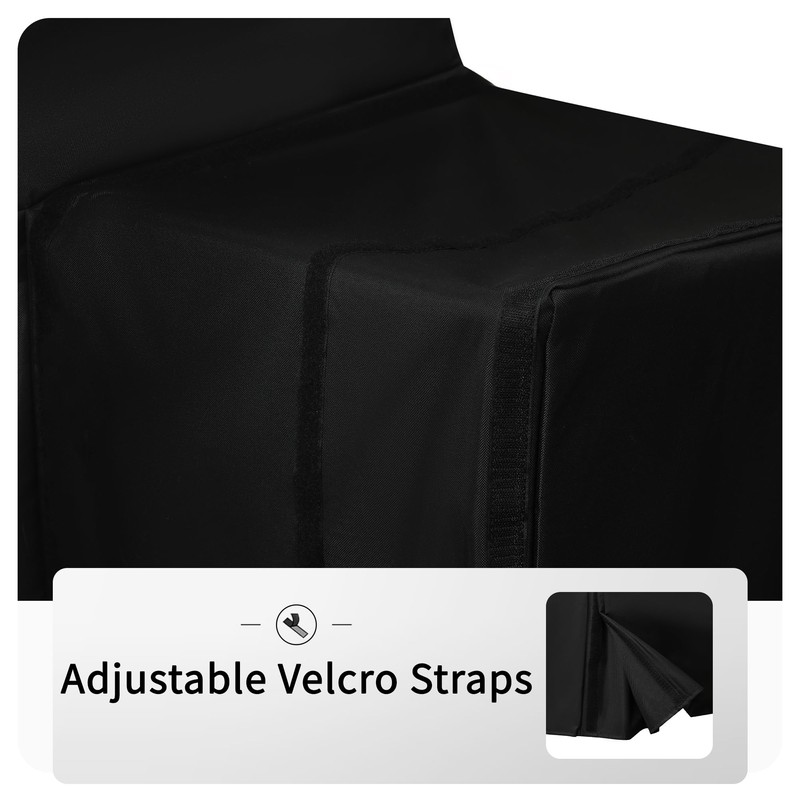 JIESUO 5555 Grill Cover for Char-Griller E1224, 2121,3018,1224, Heavy Duty