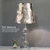 2PCS Drum Lamp Shade E14 PVC Modern Decorative Small Barrel