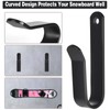 GGXZHT Pack of 2 Snowboard Wall Mounts, Horizontal, Skateboard Wall