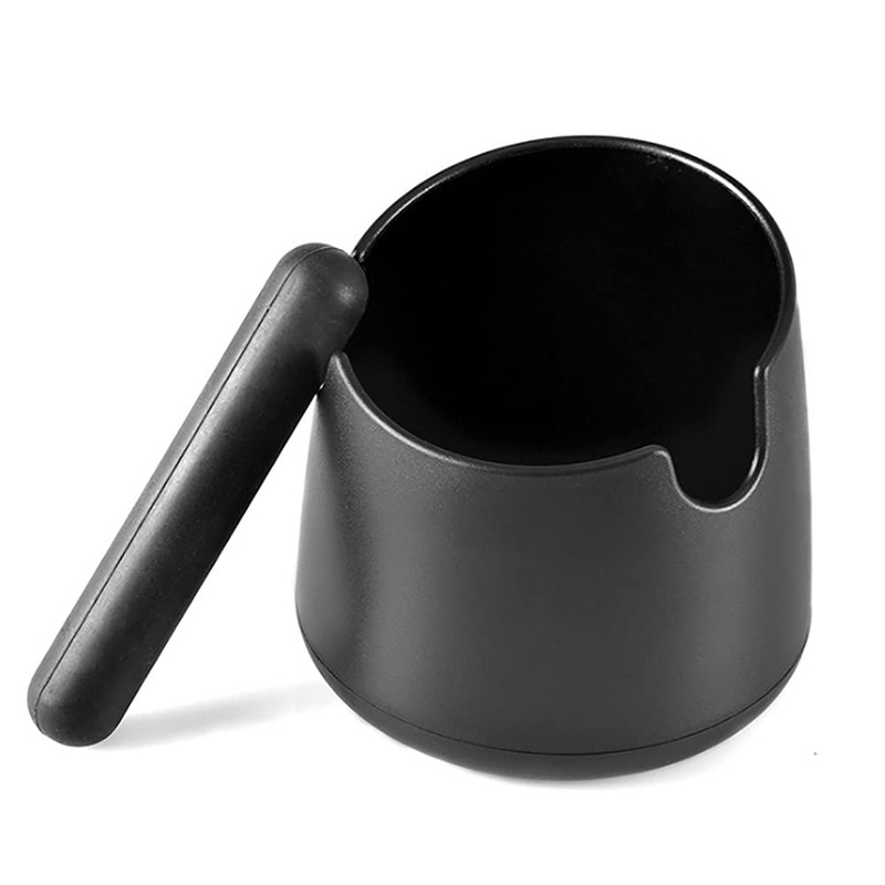 ANCLLO Coffee Knock Box, Espresso Knock Box with Removable Rubber