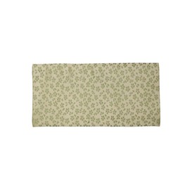 Buddhist Altar Pull Mat "Hiyori Pattern" Flameproof Buddhist Altar Mat 9.4 x 3.9 inches (24 x 10 cm), S Size 003. Green