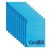 Kokuyo Note-M221BNX10 Notebook, Campus Notebook, Cut-Off Type, A6, B Ruled,