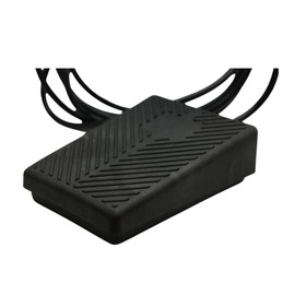 Presair B621BA-10FT Momentary Action Rectangular Hard Foot Pedal, Heavy Duty, 10FT of 1/4″ O.D., 1/8″ I.D. Air Tubing, Air Activated, Made in The USA - Direct from Manufacturer