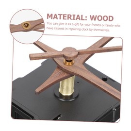 SHINEOFI 1 Set High Torque Clock Movement Mechanism with Stylish Wall Clock Repair Parts Durable and Accurate Quartz Timing for Home and Office Decor