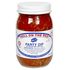 Hell on the Red Mild Party Dip Salsa, 16 oz (Pack of 2)