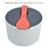 Microwave Rice Cooker 2L Food Grade PP Material Rice Spoon