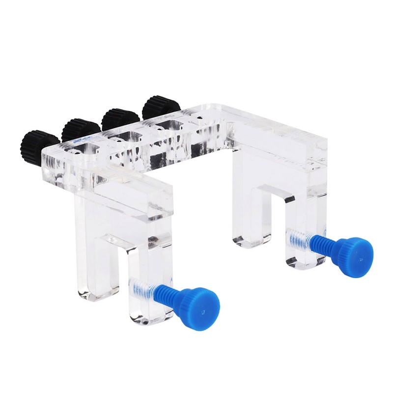 Acrylic Aquarium Soft Tube Fixture Holder for Holding Dosing Pump
