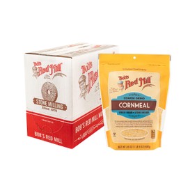 Bob's Red Mill Coarse Grind Cornmeal, 24oz (Pack of 4) - Whole Grain, Vegan, Kosher