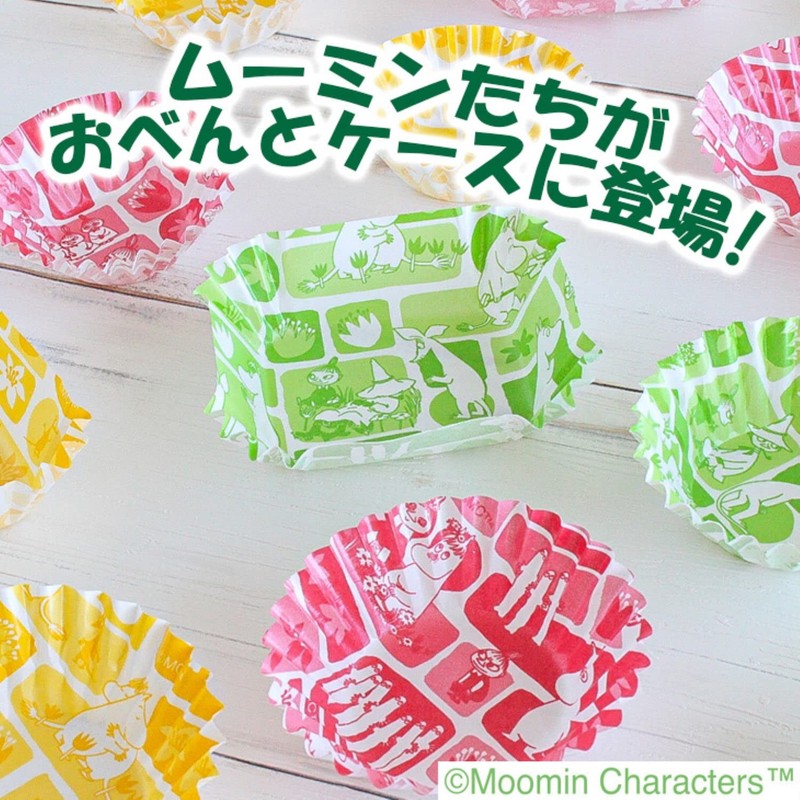 Toyo Aluminum S1825 Bento Cup Side Dish Cup Moomin Disposable