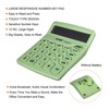 PATIKIL Desktop Calculator, 12 Digits Large LCD Display Calculator Battery