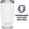 YETI Rambler Tumbler, Vacuum Insulated Stainless Steel Tumbler with Magslider