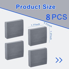 Kneaded Eraser, 8Pcs Plastic Eraser, Putty Rubber for Artists, Putty Rubber for Artists Drawing Sketches Kids School Office