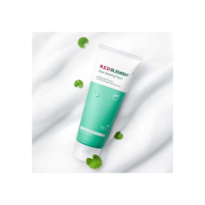 Dr.G Mildly Acidic Red Blemish Clear Soothing Foam 150mL /