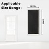Adhesive Blackout Curtains- Self Stick Shades Window Blinds Curtains No
