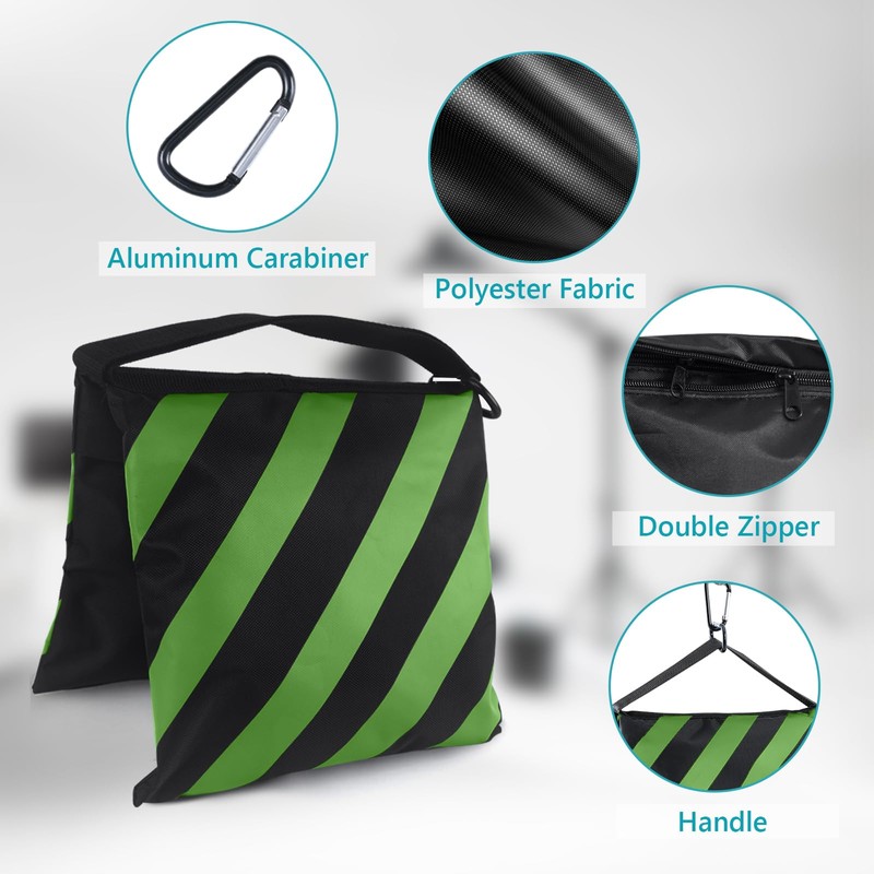 ABCCANOPY Photography Sandbag for Video Stand, Heavy Duty Weight Bags