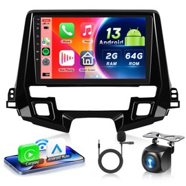 2G+64G Android 13 Car Stereo for Honda Odyssey 2018-2020 with Wireless Carplay Android Auto, 9 Inch Touch Screen Radio Support GPS/WiFi/Bluetooth/FM/SWC/Backup Camera