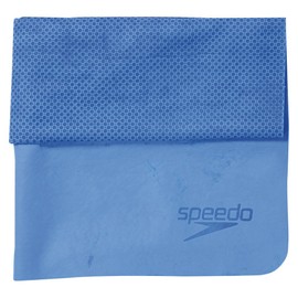 Speedo SD96T01 Chamois Towel, Dyed, Swimming, Unisex, Blue