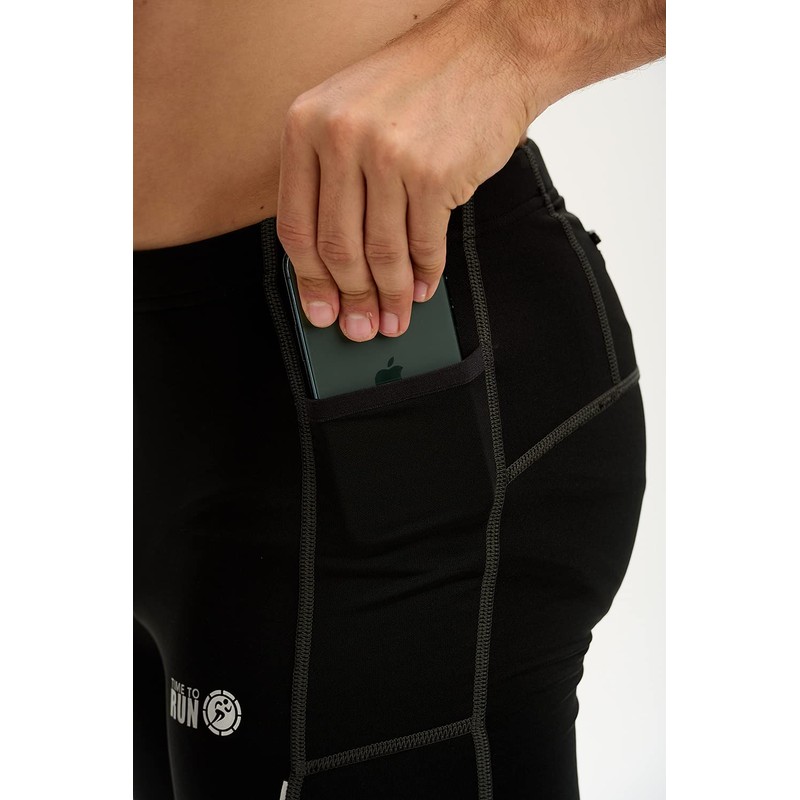 Time To Run Men's Quick Dry Pro Running/Workout/Gym Short With