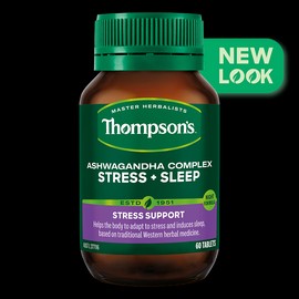 Thompsons Ashwagandha Complex Stress + Sleep 60 Tablets