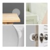 Estuchelandia Tope De Puerta Silicona Autoadhesivo Protector De Pared 6pzs