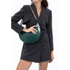 Coucoland Crossbody Bag for Women - Leather Shoulder Handbag Saddle