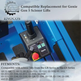 Enocos 100840 Control Box 100840GT Compatible with Genie Gen 5 Scissor Lifts GR-12 GR-15 GR-20 GS-1530 GS-1532 GS-1930 GS-1932 GS-2046 GS-2632 GS-3268 DC GS-3232 GS-3246