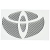 Hasepro Magical Carbon NEO [Front Emblem] (Silver) Toyota Prius /