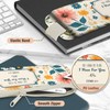 FINPAC 2-Pack Elastic Pen Holder for Notebook, Leather Pen Holder