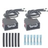 2Pcs Front Turn Signal Light Connector Plug Harness for 2007-2018