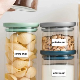 Homaisson 3 Rolls of Tear-Resistant Waterproof Portable Handwritten Labels, Printable Tags for Marking, Compatible with Printer, 160 Labels per Roll, Self-Adhesive, Quality & Convenient