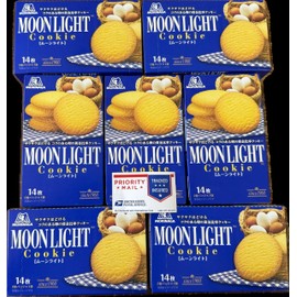 Japan Moonlight Cookies 7 boxes (98 cookies) Imported