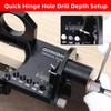 GOINGMAKE Metal Concealed Hinge Jig with Quick Clamp and Dust