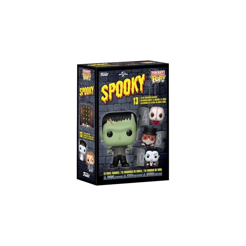 Funko Horror 13 Day Spooky Countdown Calendar Unisex Pop! Standard