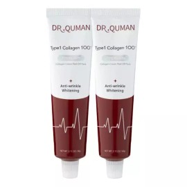 Dr. Qmem 닥터큐먼 타입원 콜라겐 원헌드레드 크림팩 프리미엄 60gX2개 Dr. QooMen Type One Collagen 100 Cream Pack Premium 60g x 2 [Single item]