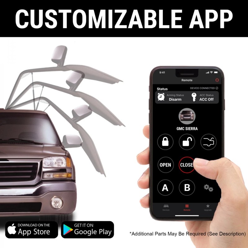 AutoLöc Power Accessories Autoloc 6 Channel Remote Control Keyless Entry