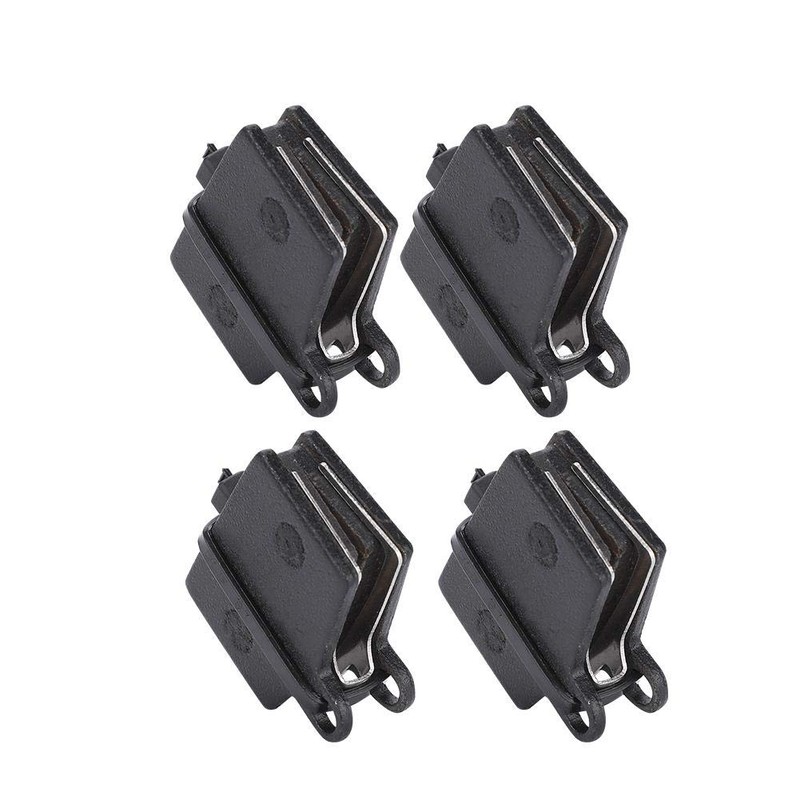 Brake Pads, 4 Pairs Stable Bicycle Disc Brake Pads with