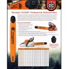 GB TITANIUM PROTOP CHAINSAW BAR FITS STIHL LARGE MOUNT 25"