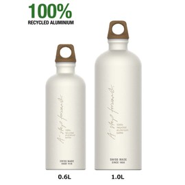 SIGG 50377 Outdoor Water Bottle, Swiss Made Aluminum Bottle, My Planet, 0.6L 50377 Forward Plane