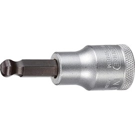 GEDORE 2219360 Ball Point Hexagon Bit Socket 1/2 0.3 inch (7 mm)
