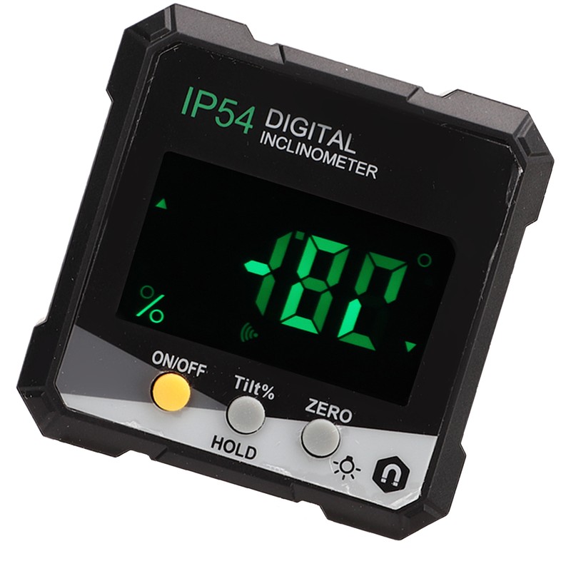 Digital Inclinometer LCD Display Protractor Magnetic Level Box Angle Finder