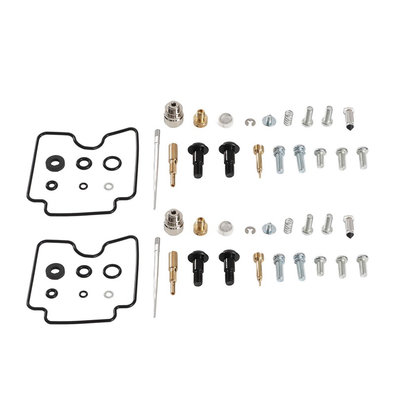 Motorcycle Carburetor Rebuild Kit with Gasket Spring Replacement for V