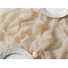 Vitalizart Cheesecloth Table Runner 10 Ft Gauze Boho Fabric Rustic