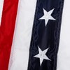 Breezium Nylon American Flag Pull Down Banner, 16” x 72”